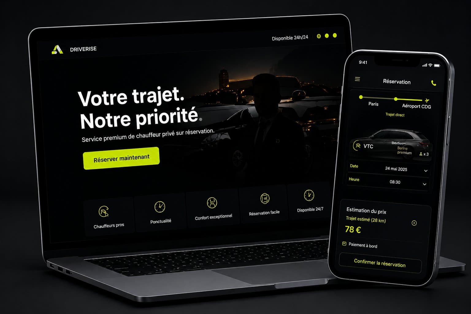 Sites & interfaces