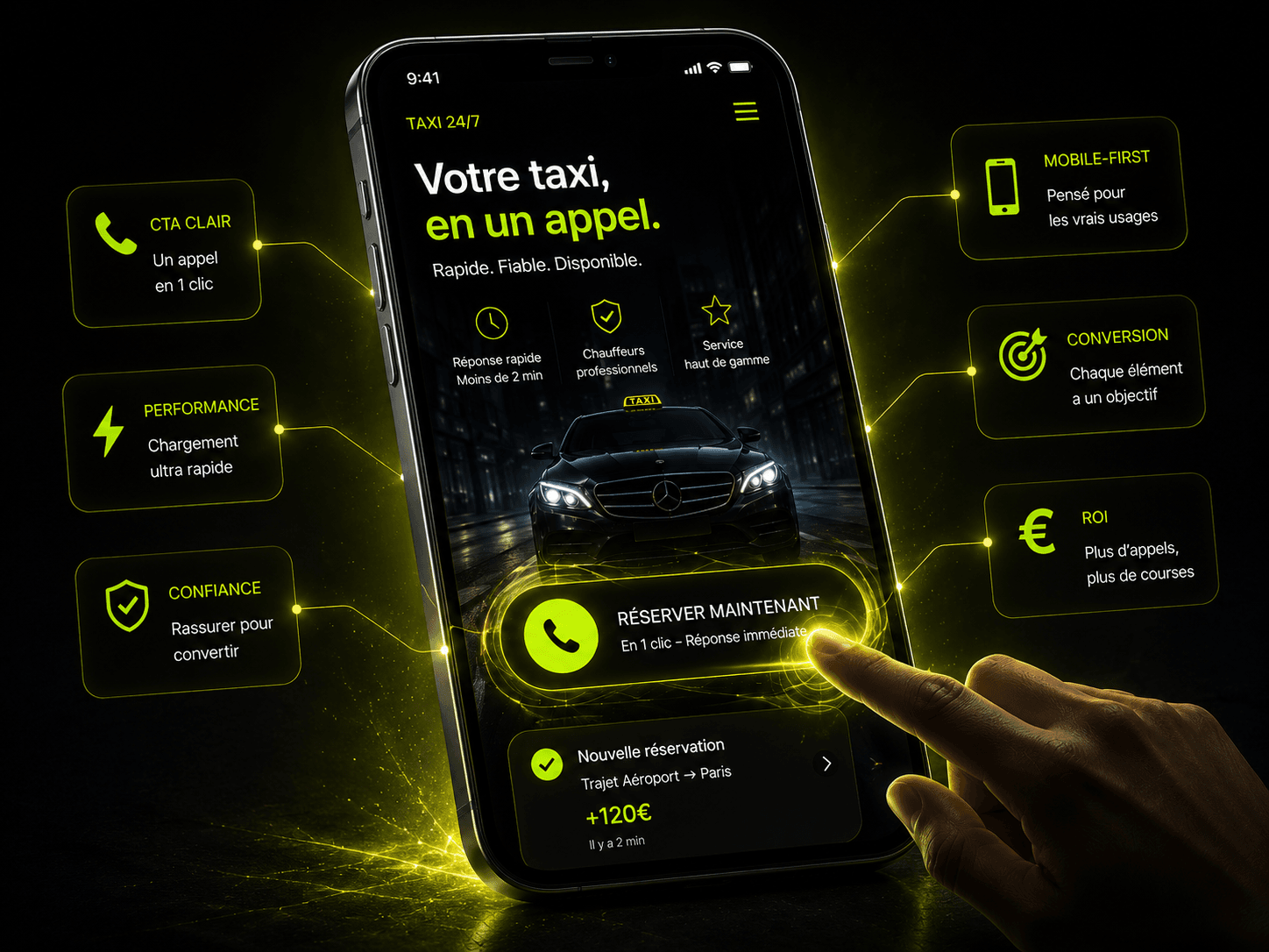 Étape 3 — Site orienté appels