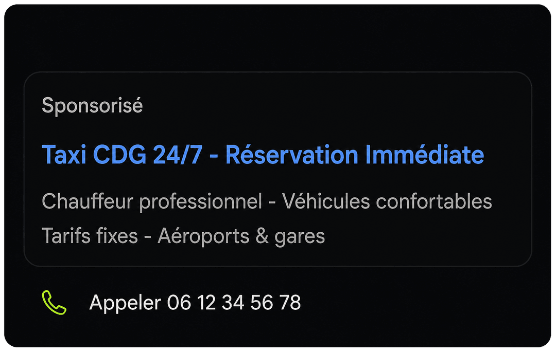 ANNONCE EXEMPLE