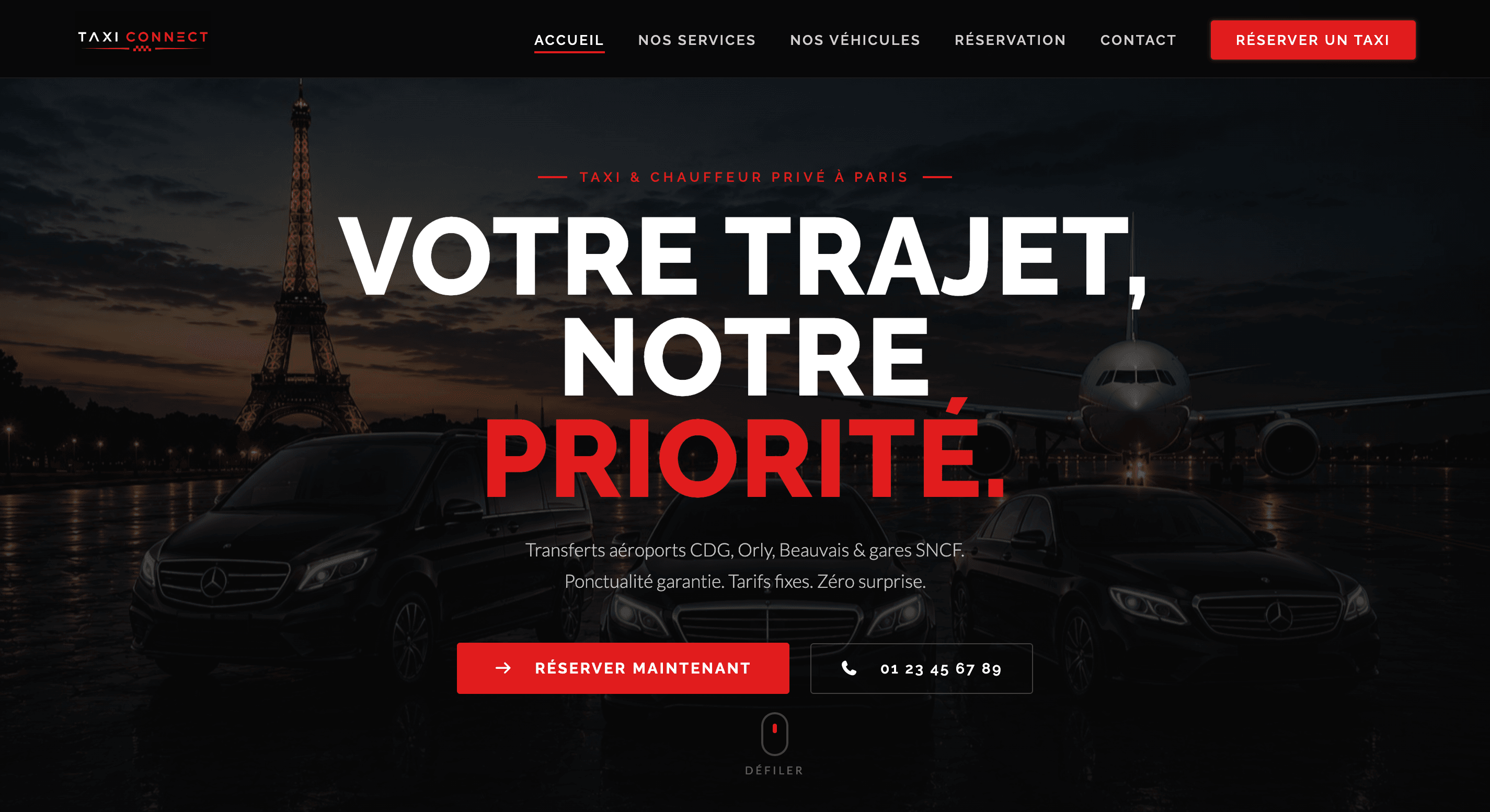Centrale Taxi Paris