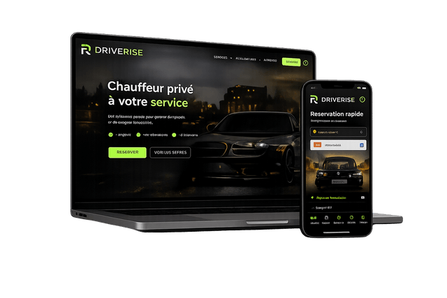 Mockup site VTC